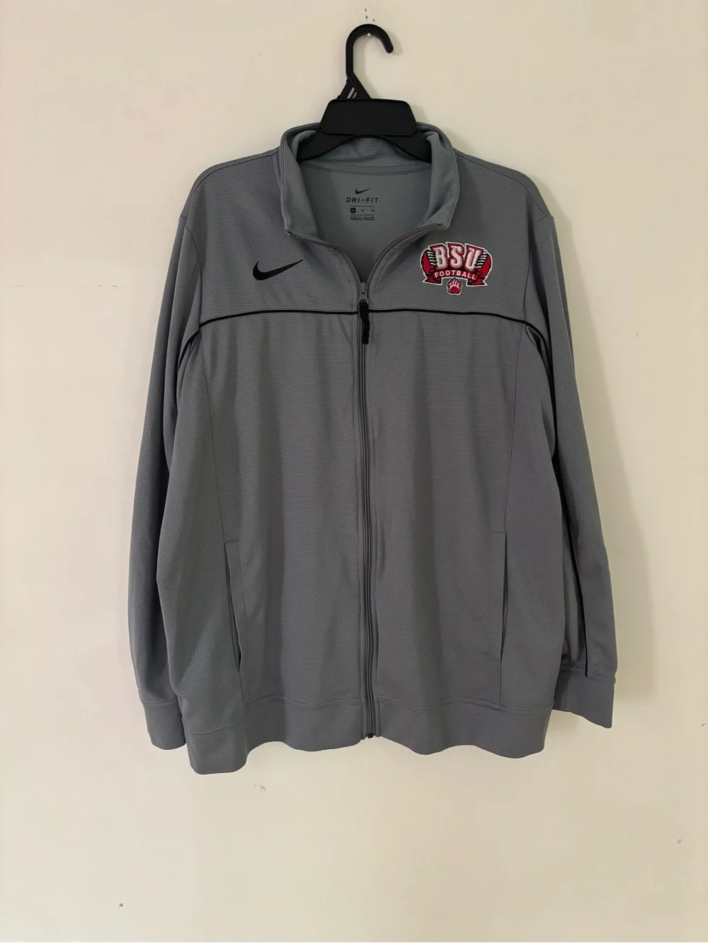 Nike Dri-FIT BSU Football Zip Up Jacket XL